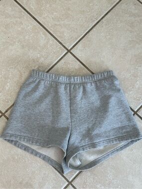 Aritiza Gray Fleece Lounge Shorts - Comfortable Everyday Style